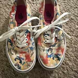 Disney Kids' Princess Print Sneakers